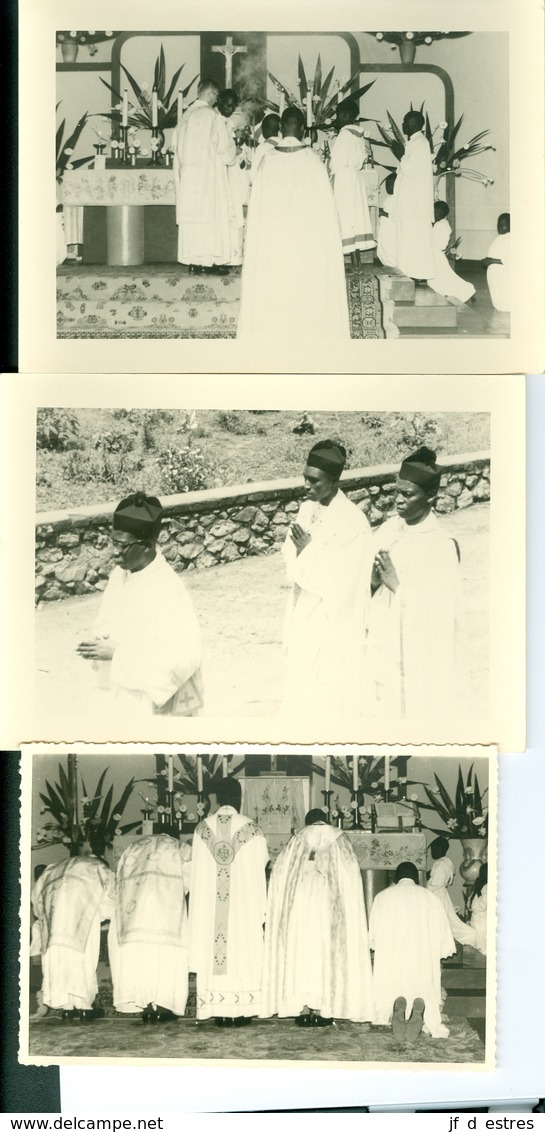 Burundi 17 Photos Années 1930-1940 Ss Par Missionnaires Pères Blancs Missions Catholiques - Afrique