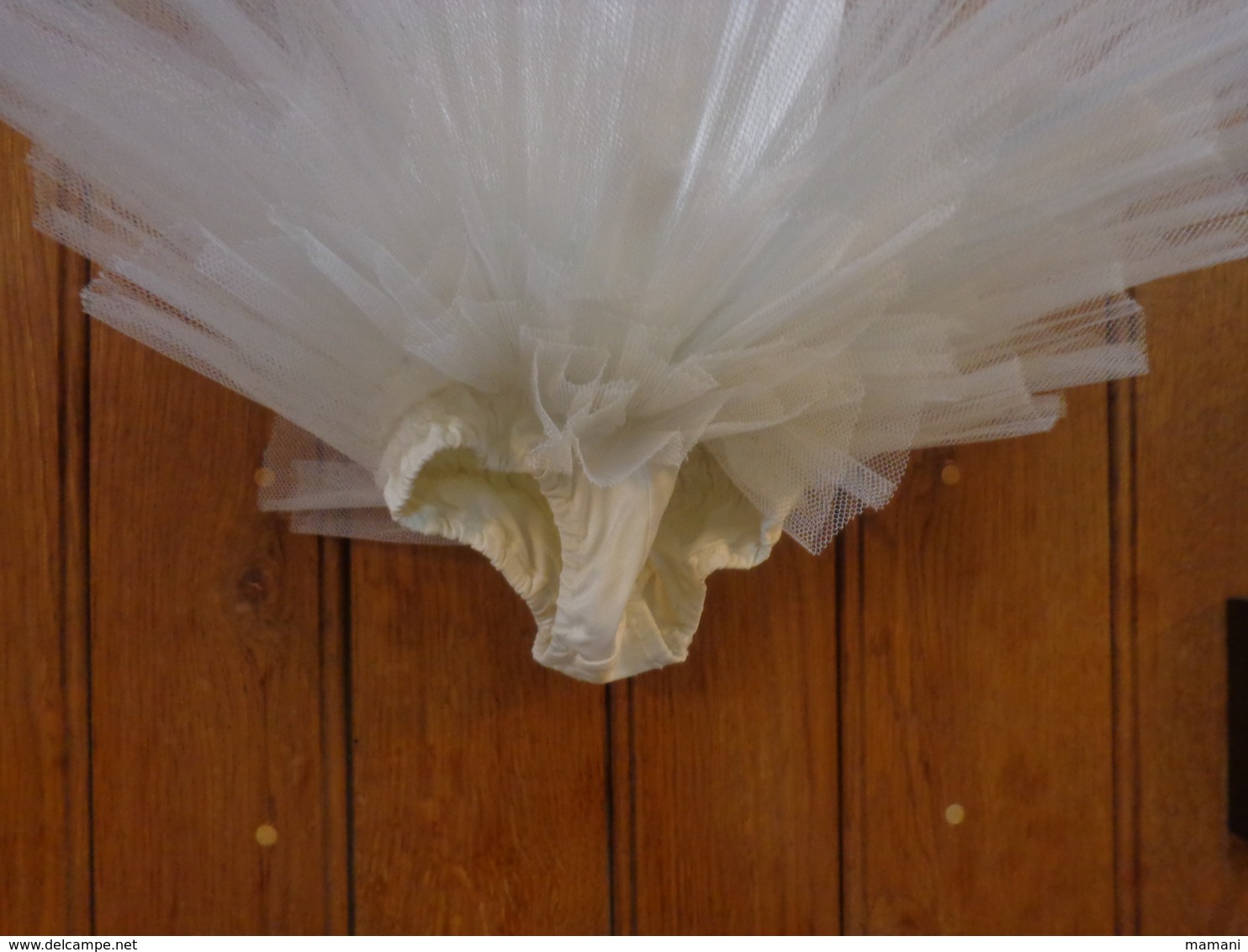 Tutu Vintage12 Ans 5 Rangees De Tule - Baptême