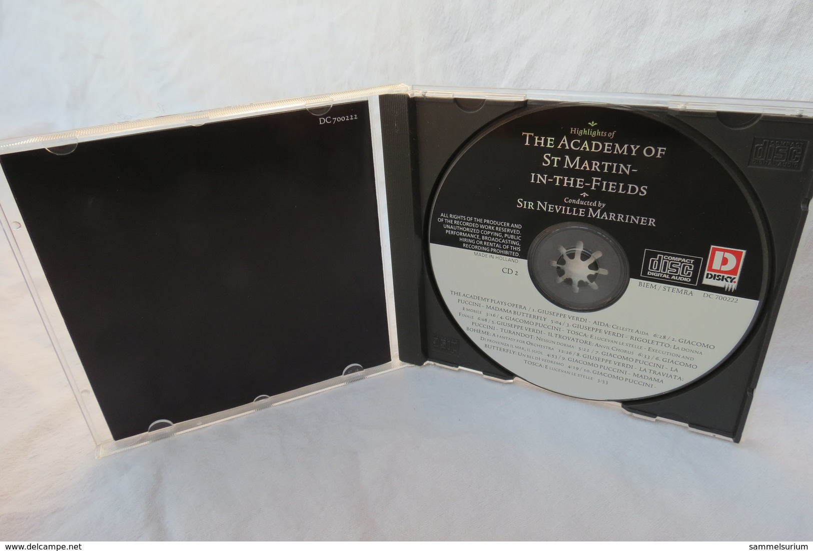 CD "The Academy Of St.Martin-In-The-Fields" CD 2, Highlights - Weihnachtslieder