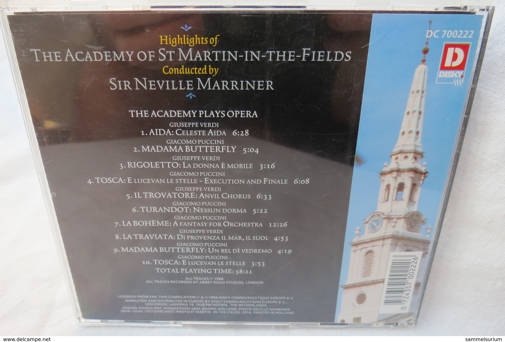 CD "The Academy Of St.Martin-In-The-Fields" CD 2, Highlights - Kerstmuziek