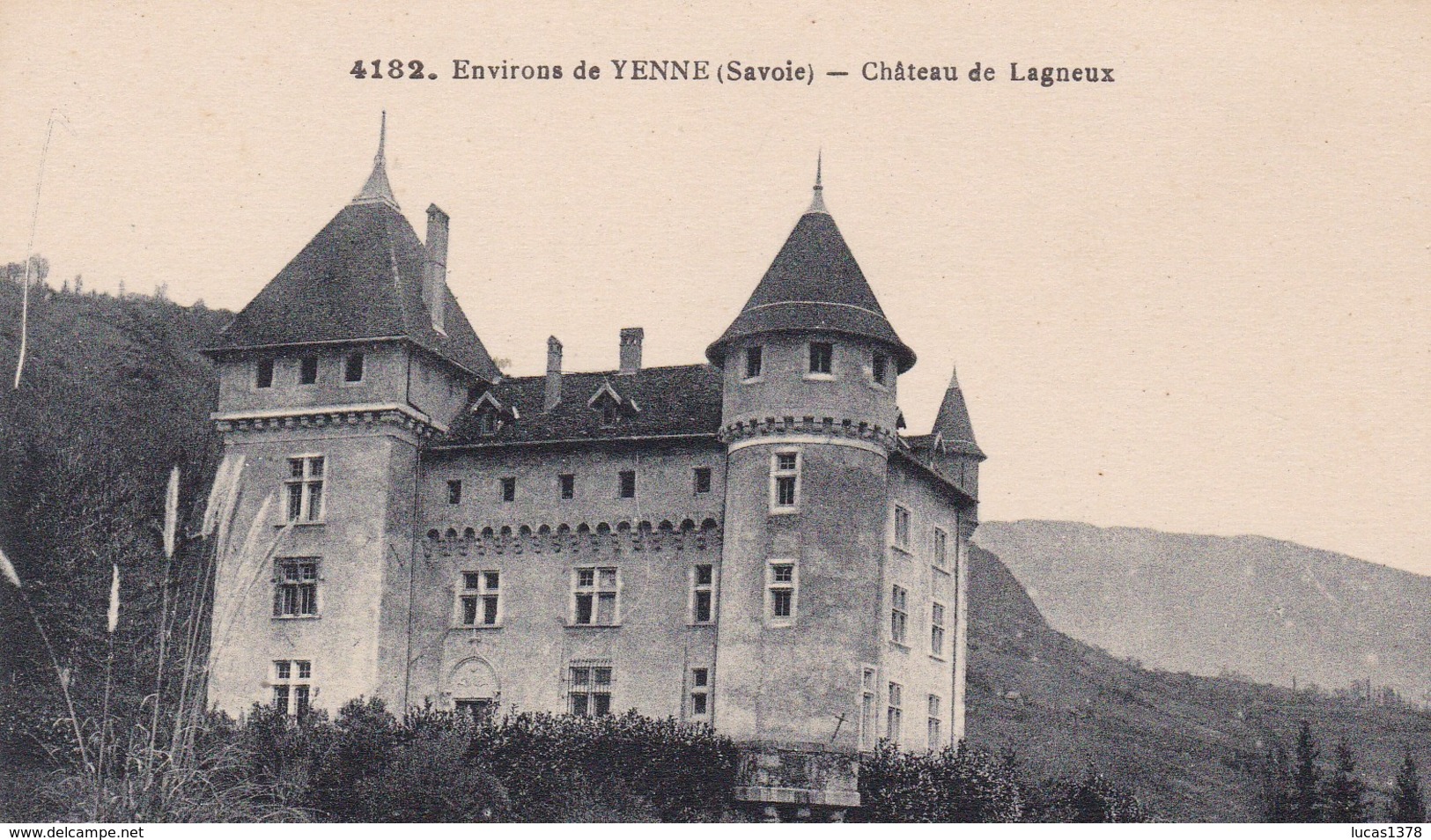 73 / ENVIRONS YENNE / CHATEAU DE LAGNEUX - Yenne