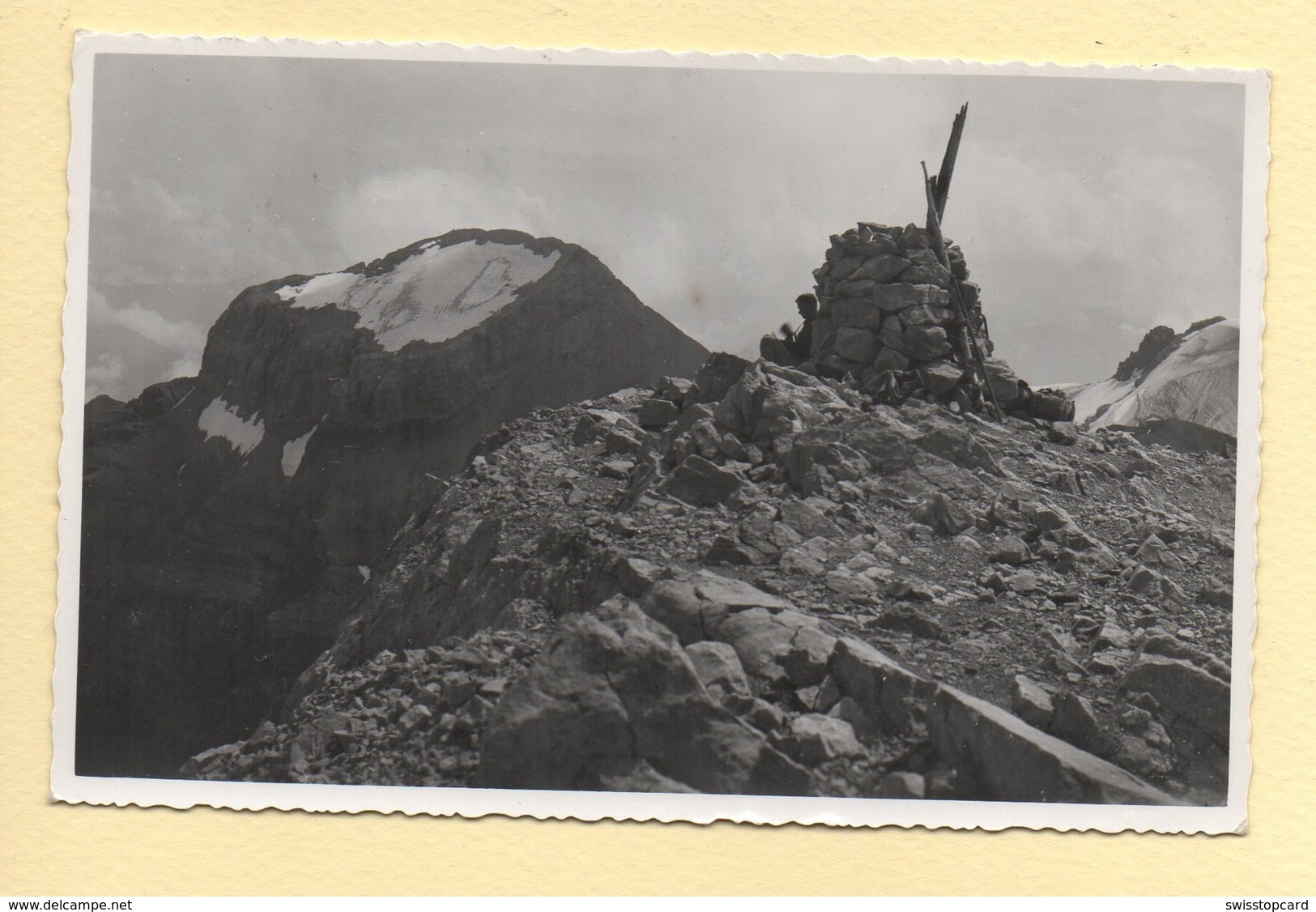 GLARUS Ruchenglärnisch Mit Vrenelisgärtli Bergsteiger Gel. 1944 N. St. Gallen - Autres & Non Classés