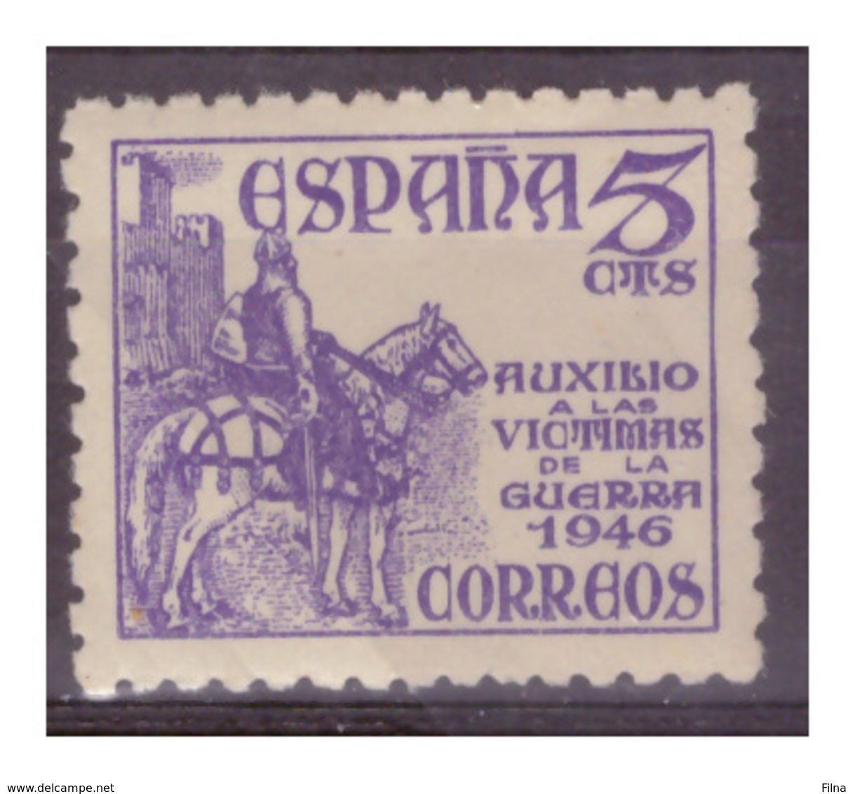 SPAGNA - 1949 - QUATTRO VALORI DEL PERIODO CON DIFETTI. - MNH** - Nuovi