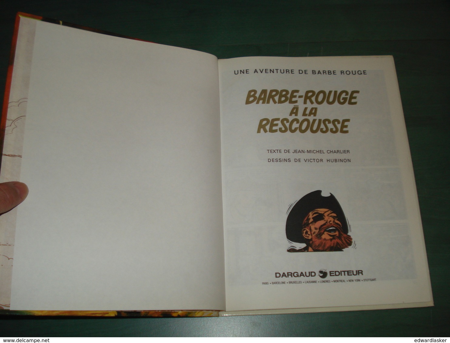 BARBE-ROUGE 13 : Barbe-Rouge à La Rescousse - Dargaud 1990 - Très Bon état - Voir Descriptif - Barbe-Rouge