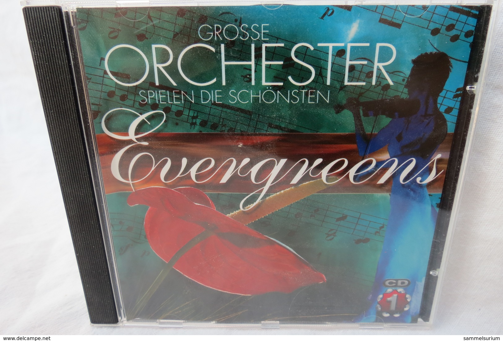 CD "Grosse Orchester Spielen Die Schönsten Evergreens" CD 1 - Instrumentaal