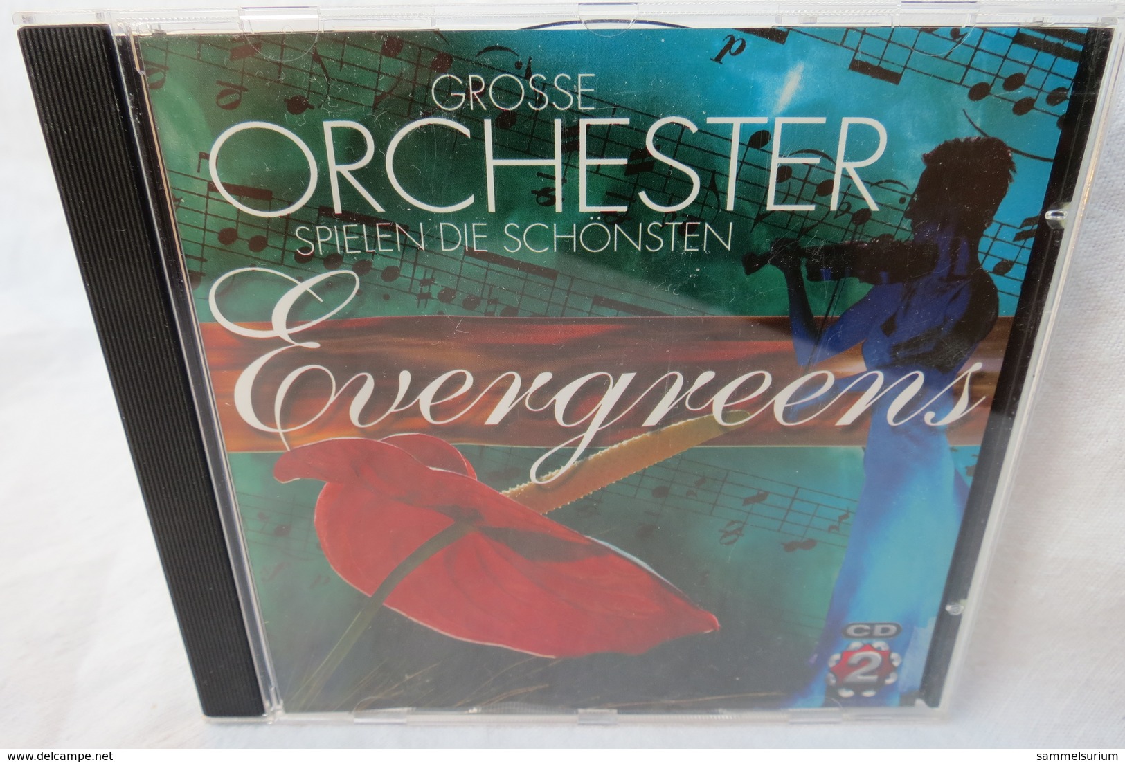 CD "Grosse Orchester Spielen Die Schönsten Evergreens" CD 2 - Instrumental