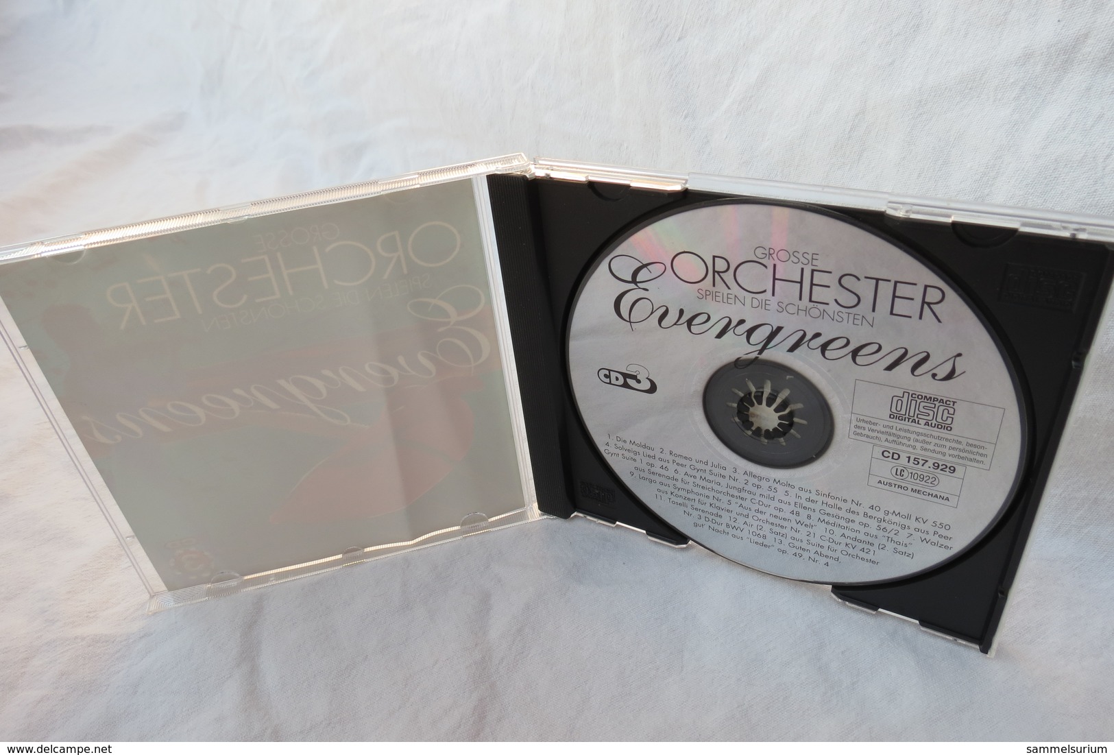 CD "Grosse Orchester Spielen Die Schönsten Evergreens" CD 3 - Instrumental