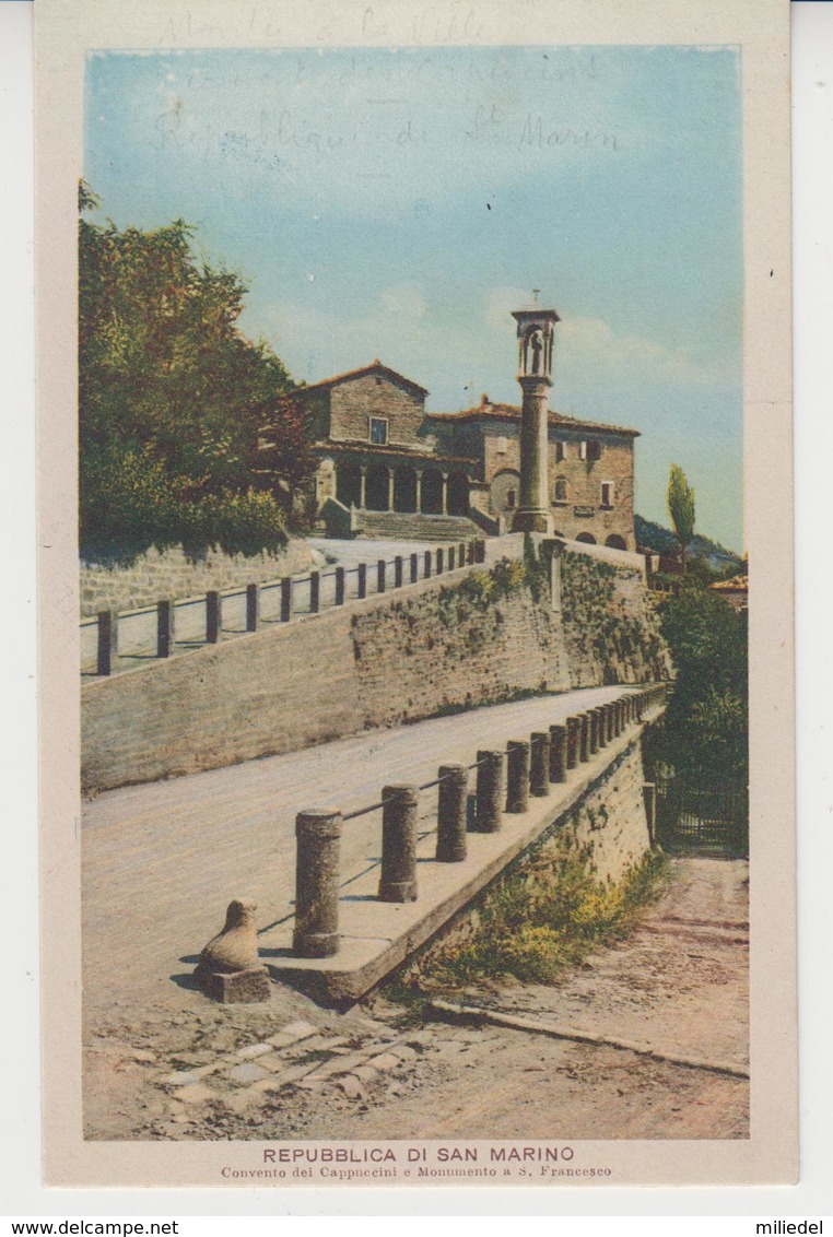 VO 015  /  SAN - MARINO / SAINT - MARIN /  Convento Dei Cappuccini - Saint-Marin