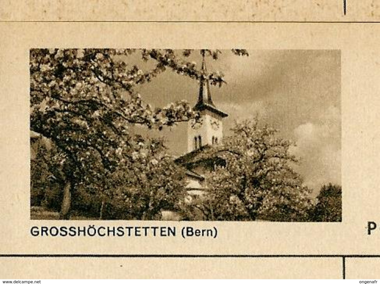 Carte Illustré Neuve N° 182 - 0157 F - GROSSHÖCHSTETTEN (Bern)    (Zumstein 2009) - Entiers Postaux