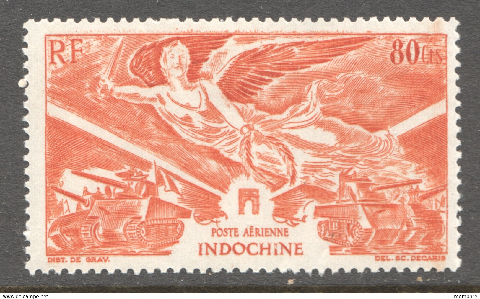 1946  1er Anniv. De La Victoire  PA 39 ** - Luftpost