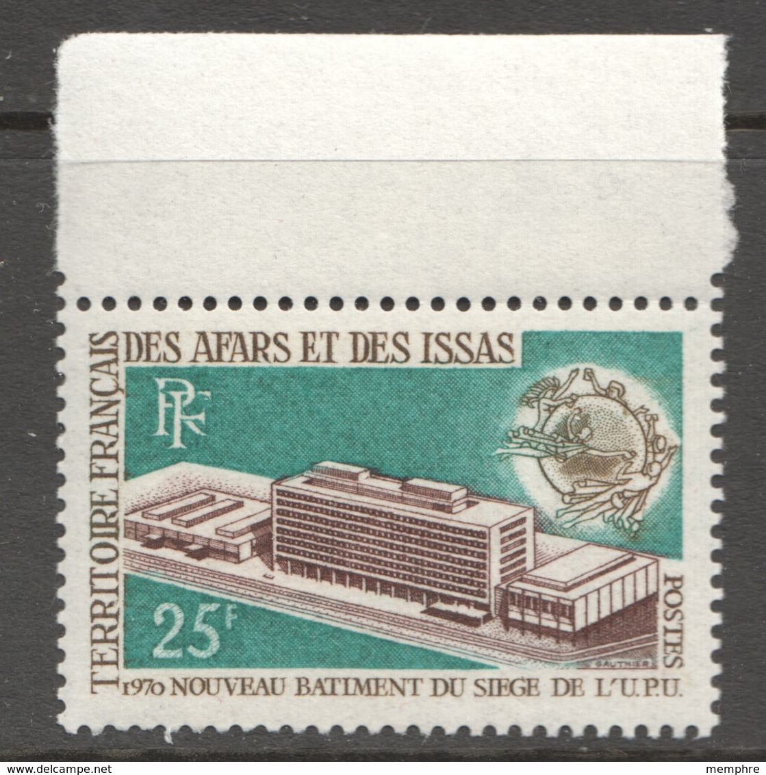 1970  Nouveau Siège De L'UPU  Yv 362 ** - Unused Stamps