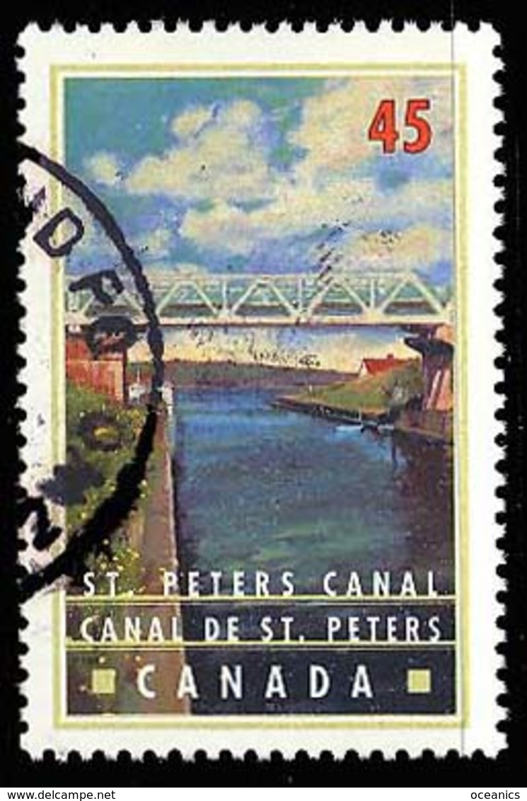 Canada (Scott No.1725 - Canal [Rideau] Canal) (o) - Oblitérés