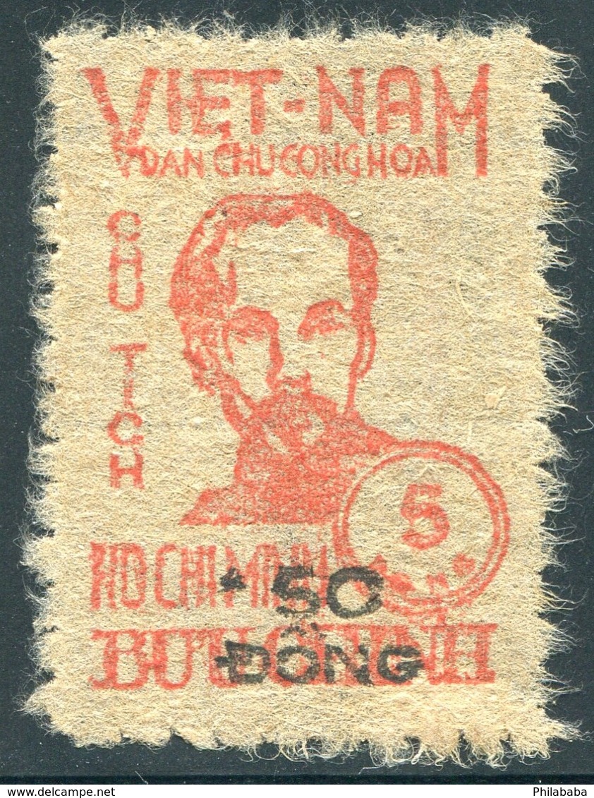 Vietnam 1949 YT 62 (rouge) MNG (*)  Petite Surcharge - Vietnam