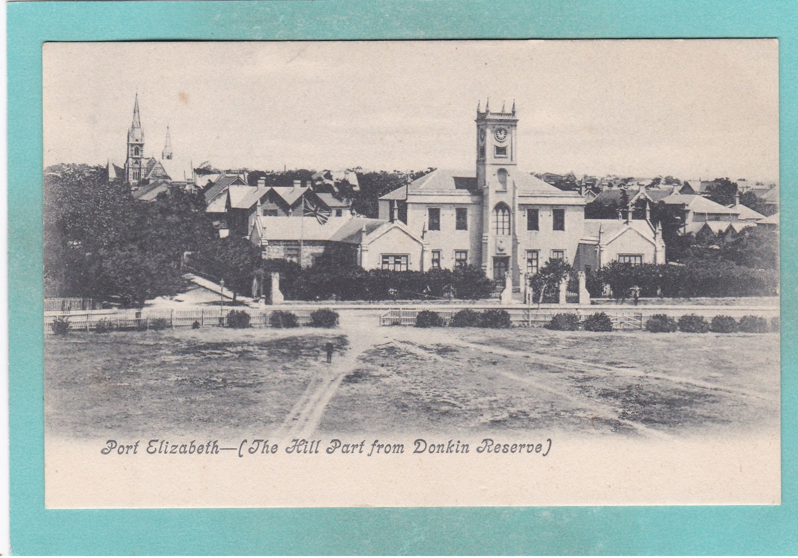 Old Post Card Of The Hill Part From Donkin Reserve,Port Elizabeth, Eastern Cape, South Africa ,R67. - South Africa