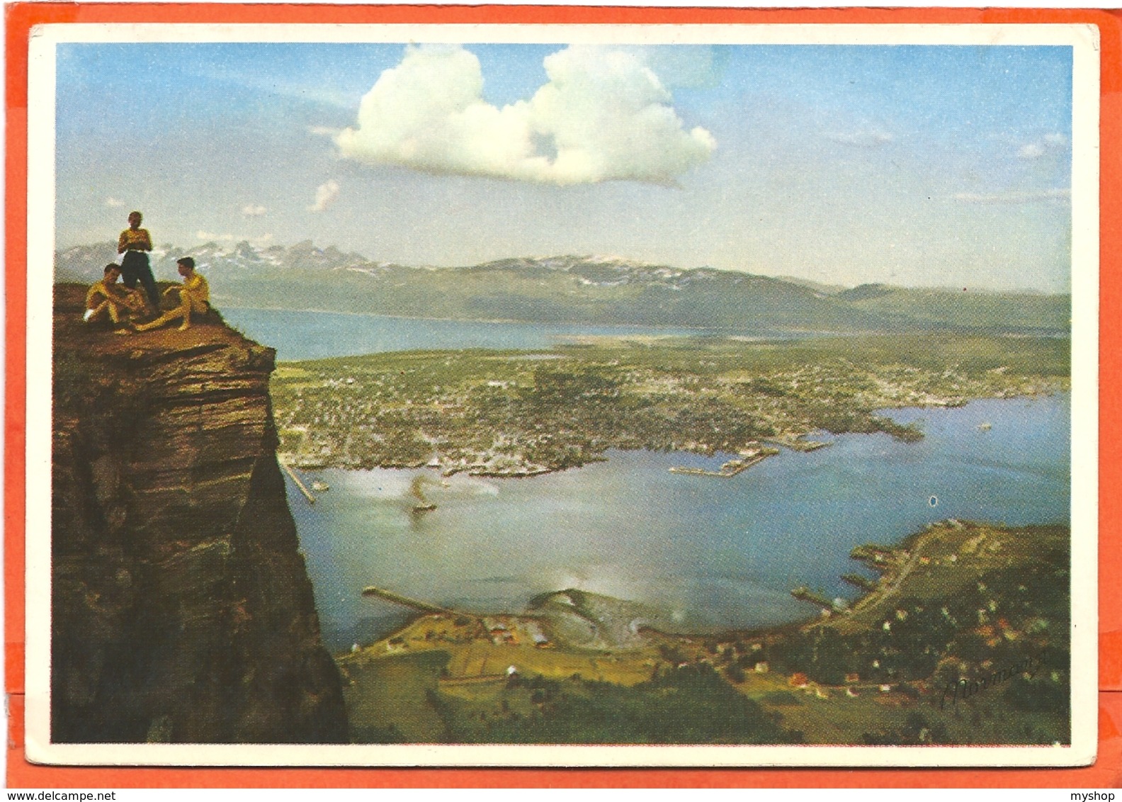 NORGE 049, * TROMSØ, NORTH NORWAY  *  WRITTEN  1961 - Norwegen