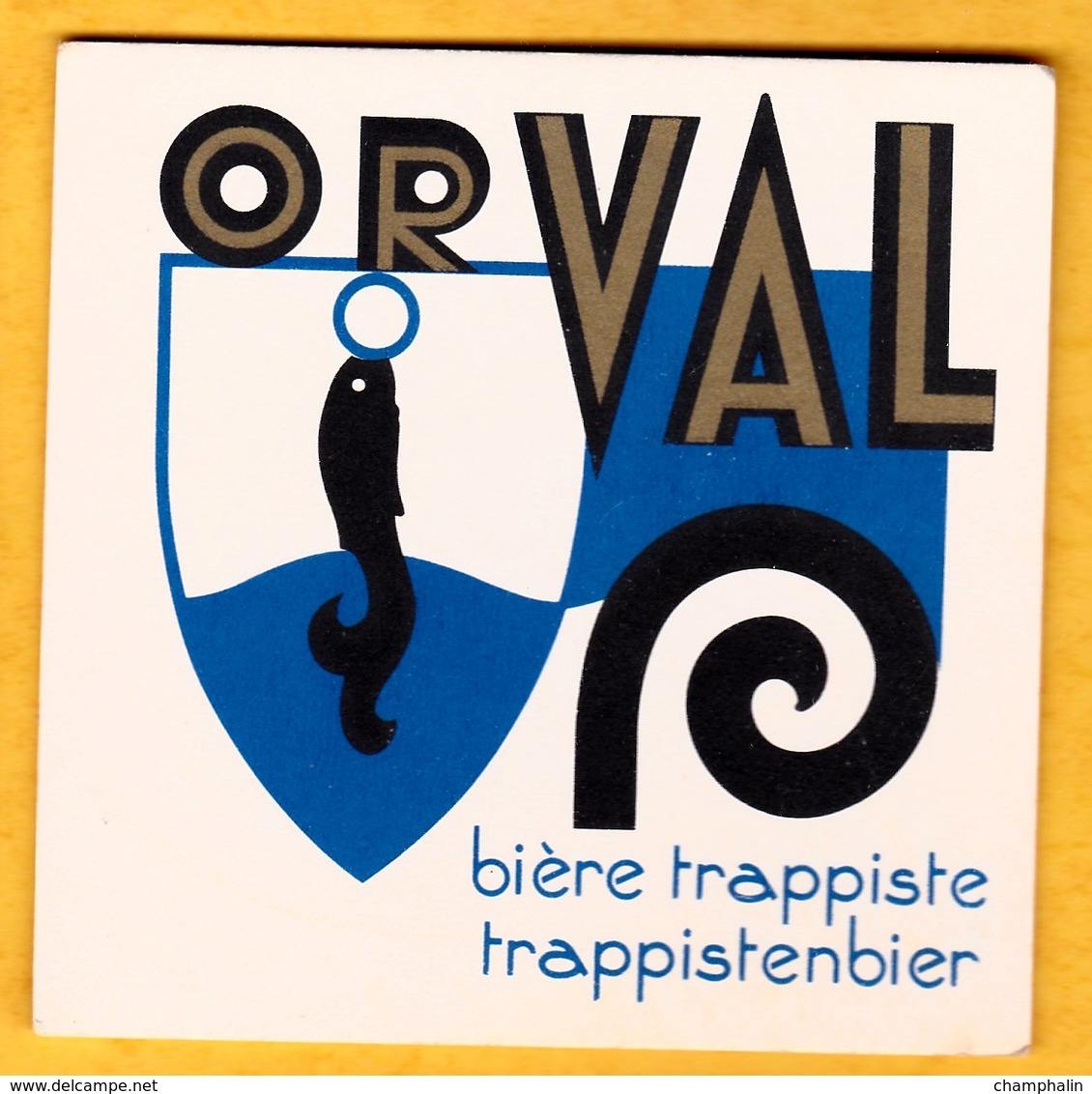 Sous-bock Cartonné - Bière - Belgique - Orval - Bière Trappiste - Trappistenbier - Portavasos