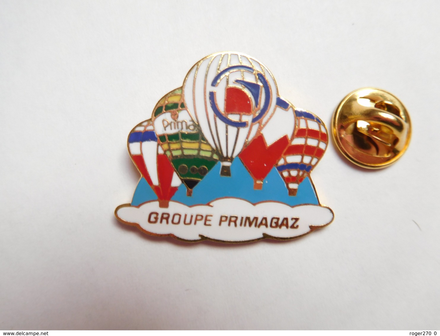 Beau Pin's En EGF , Montgolfiére , Groupe Primagaz - Airships