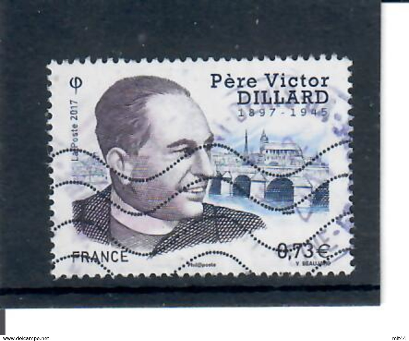 Yt 5173 Pere Victor Dillard Cachet Rond - Oblitérés