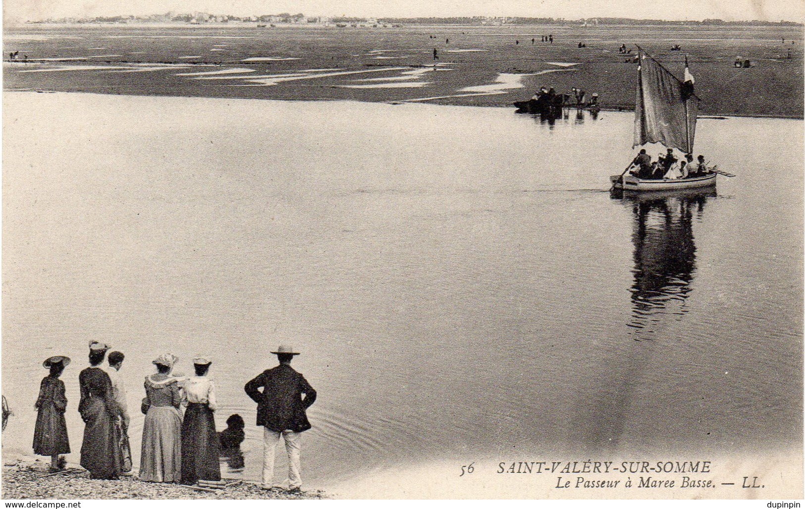 SAINT-VALERY-SUR-SOMME - Le Passeur à Marée Basse - Saint Valery Sur Somme