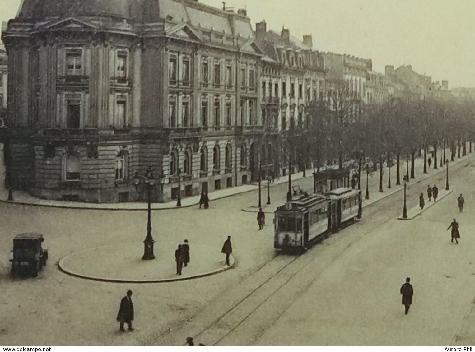 Bruxelles Avenue Louise Avec Tramway - Lanen, Boulevards