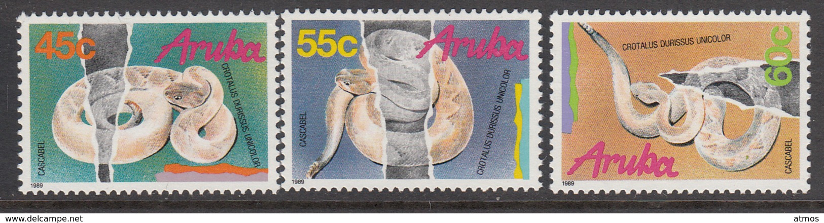 Aruba MNH NVPH Nr 61/63 From 1989 / Catw 5.10 EUR - Curaçao, Nederlandse Antillen, Aruba