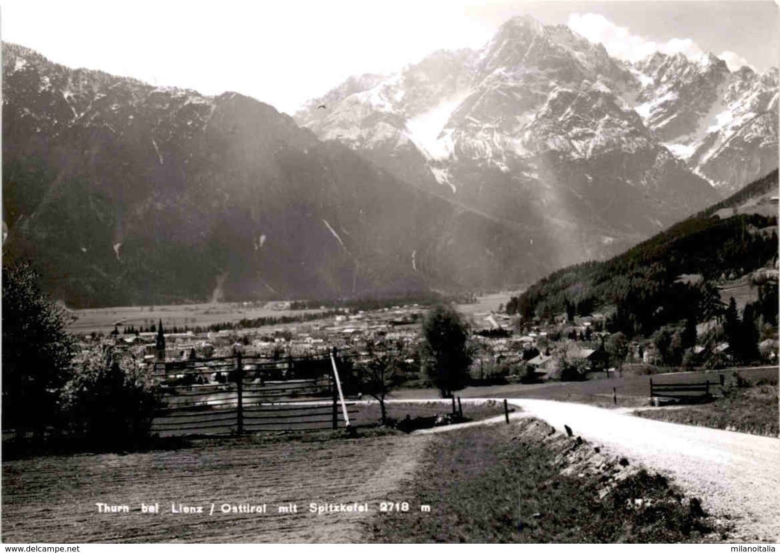 Thurn Bei Lienz, Osttirol Mit Spitzkofel (357) - Lienz