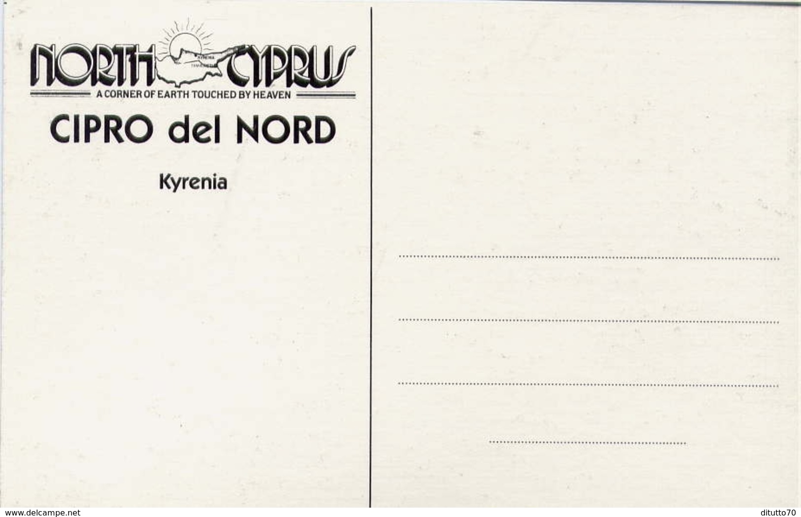 Cipro Del Nord - Donnina - Kyrenia - Formato Grande Non Viaggiata – E 9 - Cipro