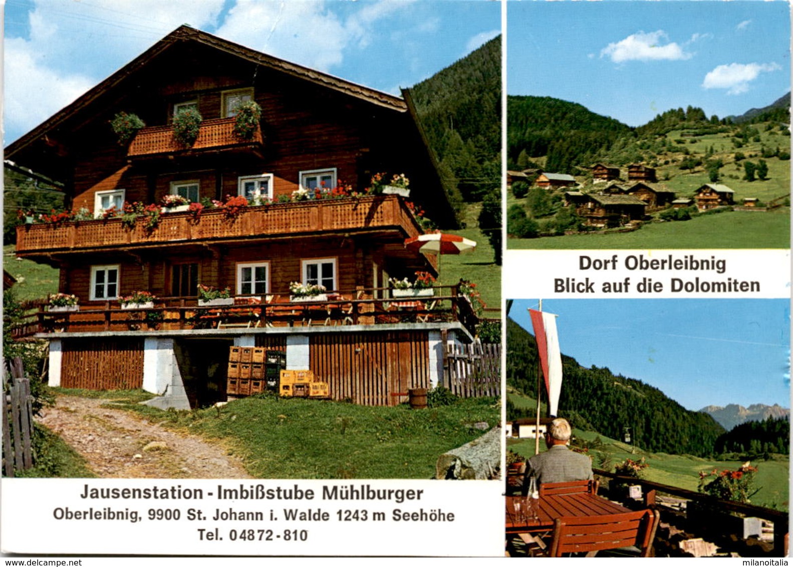 Jausenstation-Imbißstube Mühlburger - Dorf Oberleibnig - St. Johann Im Walde - 3 Bilder (13026) - Sonstige & Ohne Zuordnung