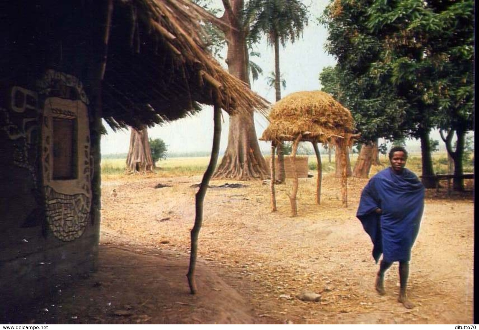 Guinea - Bissau - Africa Occidentale - Villaggio Della Tribù Mandinga - Formato Grande Non Viaggiata – E 9 - Guinea-Bissau