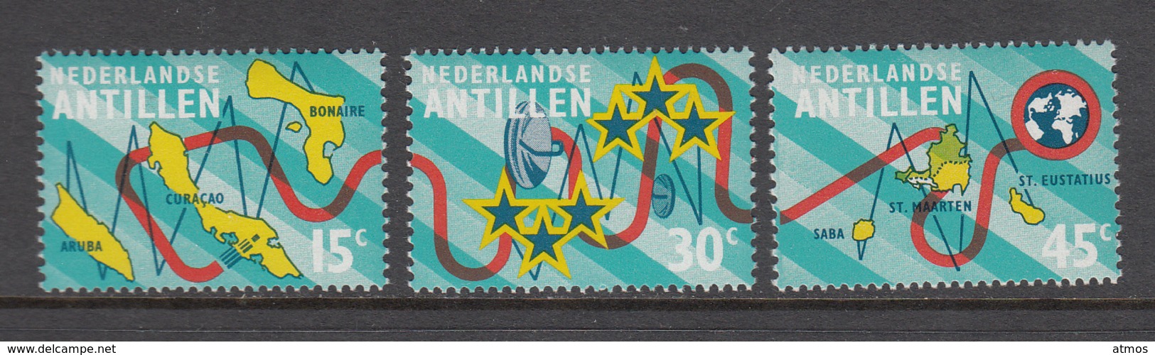 Netherlands Antilles MNH NVPH Nr 475/77 From 1973 - Curaçao, Nederlandse Antillen, Aruba