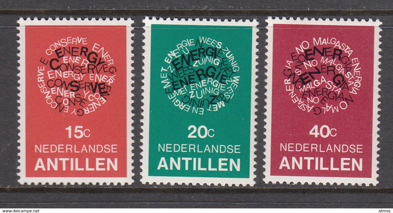 Netherlands Antilles MNH NVPH Nr 588/90 From 1978 - Curaçao, Nederlandse Antillen, Aruba