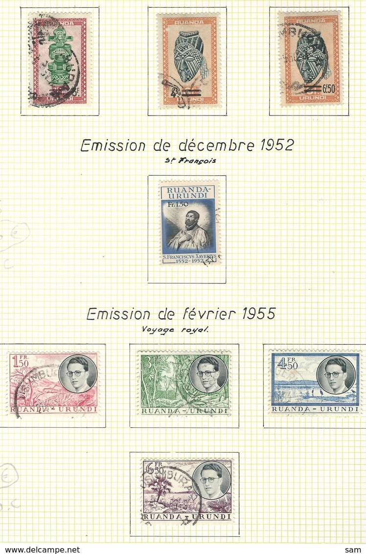 173/176 + 196/199 (8w.) Oblitéré / Gestempeld / USED / O.C. 5,75€ - Used Stamps