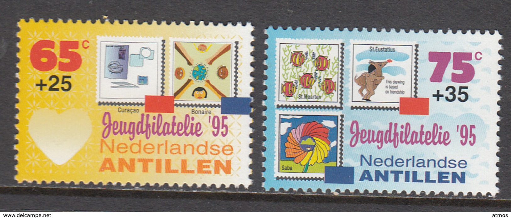 Netherlands Antilles MNH NVPH Nr 1097/98 From 1995 / Catw 3.50 EUR - Curaçao, Nederlandse Antillen, Aruba