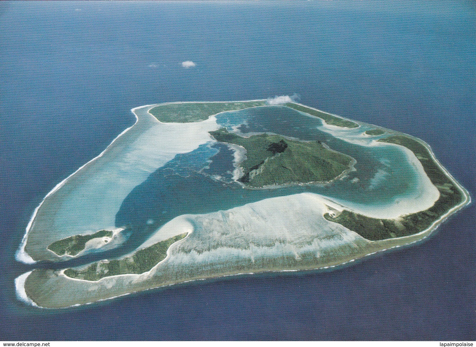 Polynésie Française Iles Sous Le Vent Maupiti Vue Aerienne - Polynésie Française