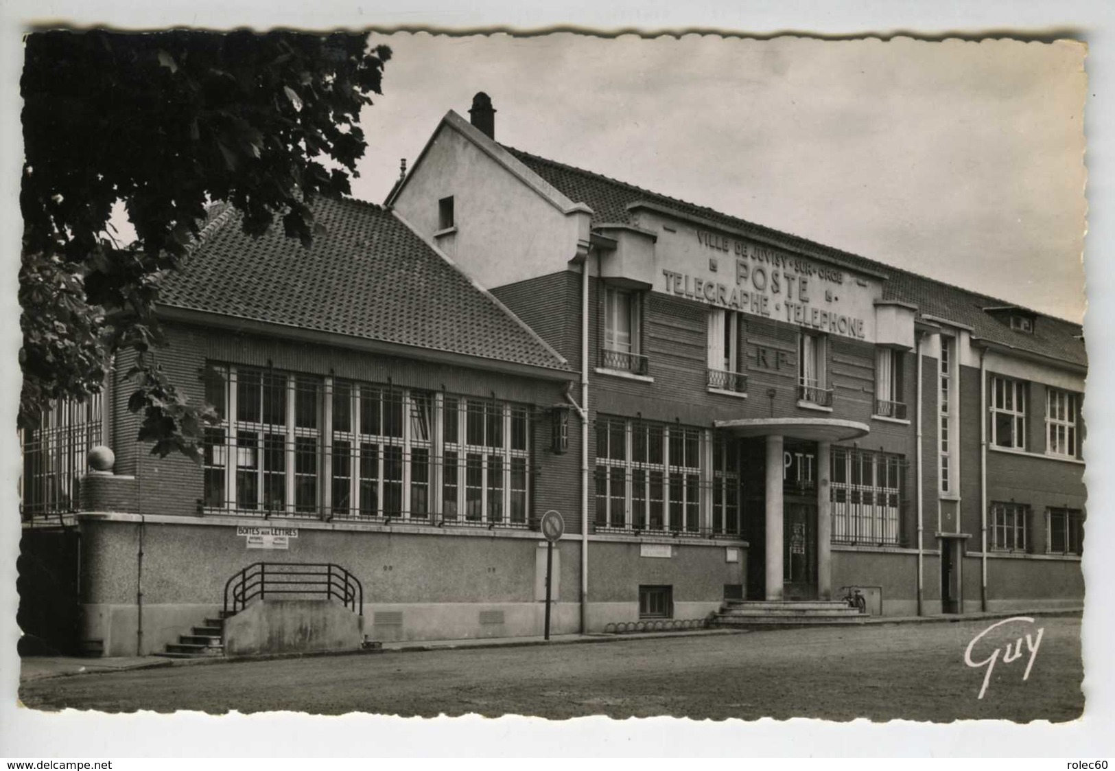 91.CPSM.  JUVISY Sur ORGE ( 9 X 14 ). La Poste , Place Du Général Leclerc - Juvisy-sur-Orge