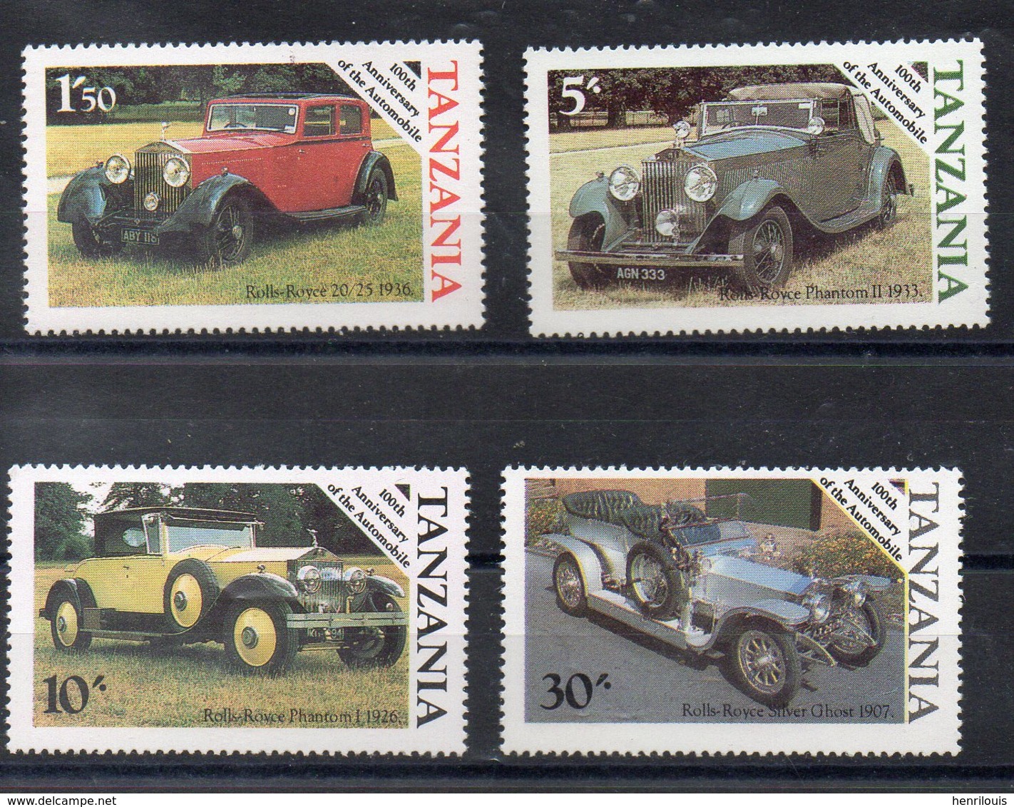 TANZANIE   Timbres Neufs ** De 1986 ( Ref 5816 ) Tranport - Automobiles Anciennes - Tanzanie (1964-...)