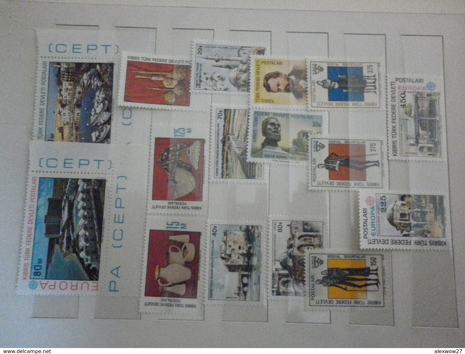 Cipro Turca 1974/1983 Collezione **MNH / VF - Collections (with Albums)