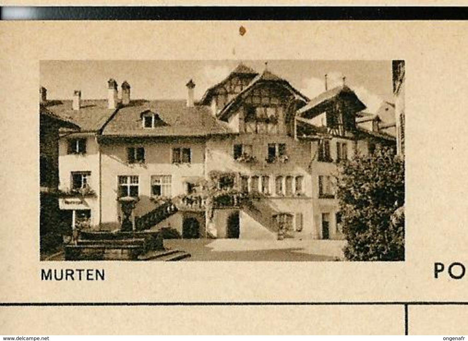 Carte Illustré Neuve N° 182 - 0266 F - MURTEN    (Zumstein 2009) - Ganzsachen