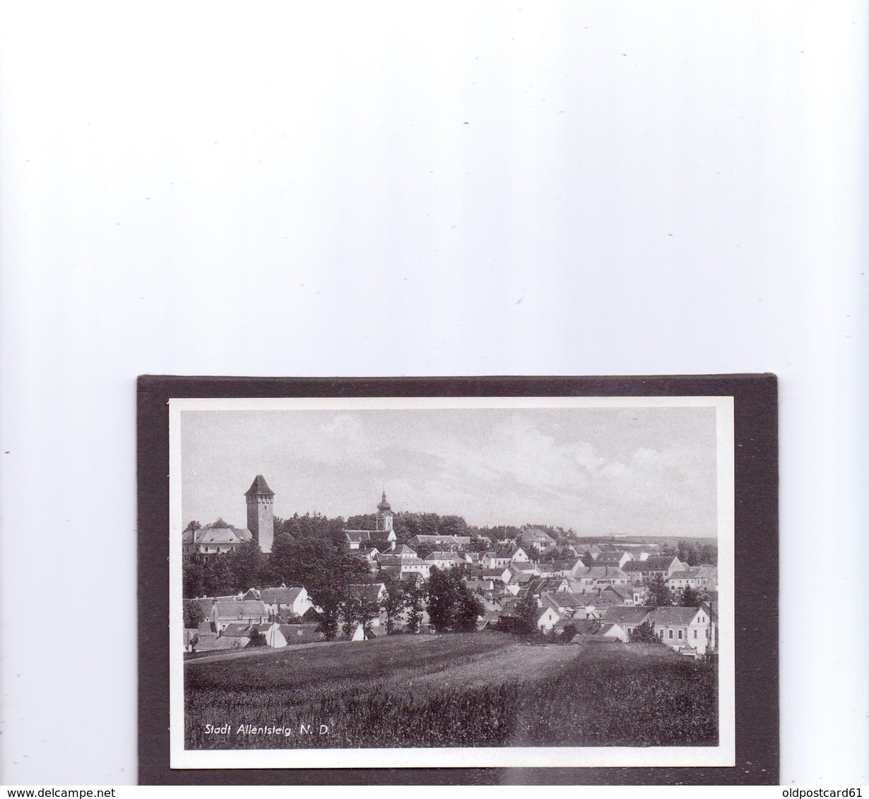 ALTE Foto- AK  ALLENTSTEIG / NÖ - Teilansicht - Ca. 1940 - Sonstige & Ohne Zuordnung