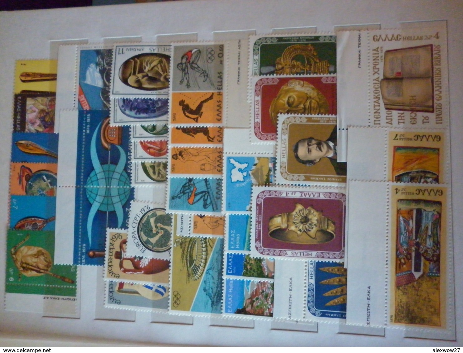 Grecia 1972/1982 Collezione **MNH / VF - Collezioni (in Album)