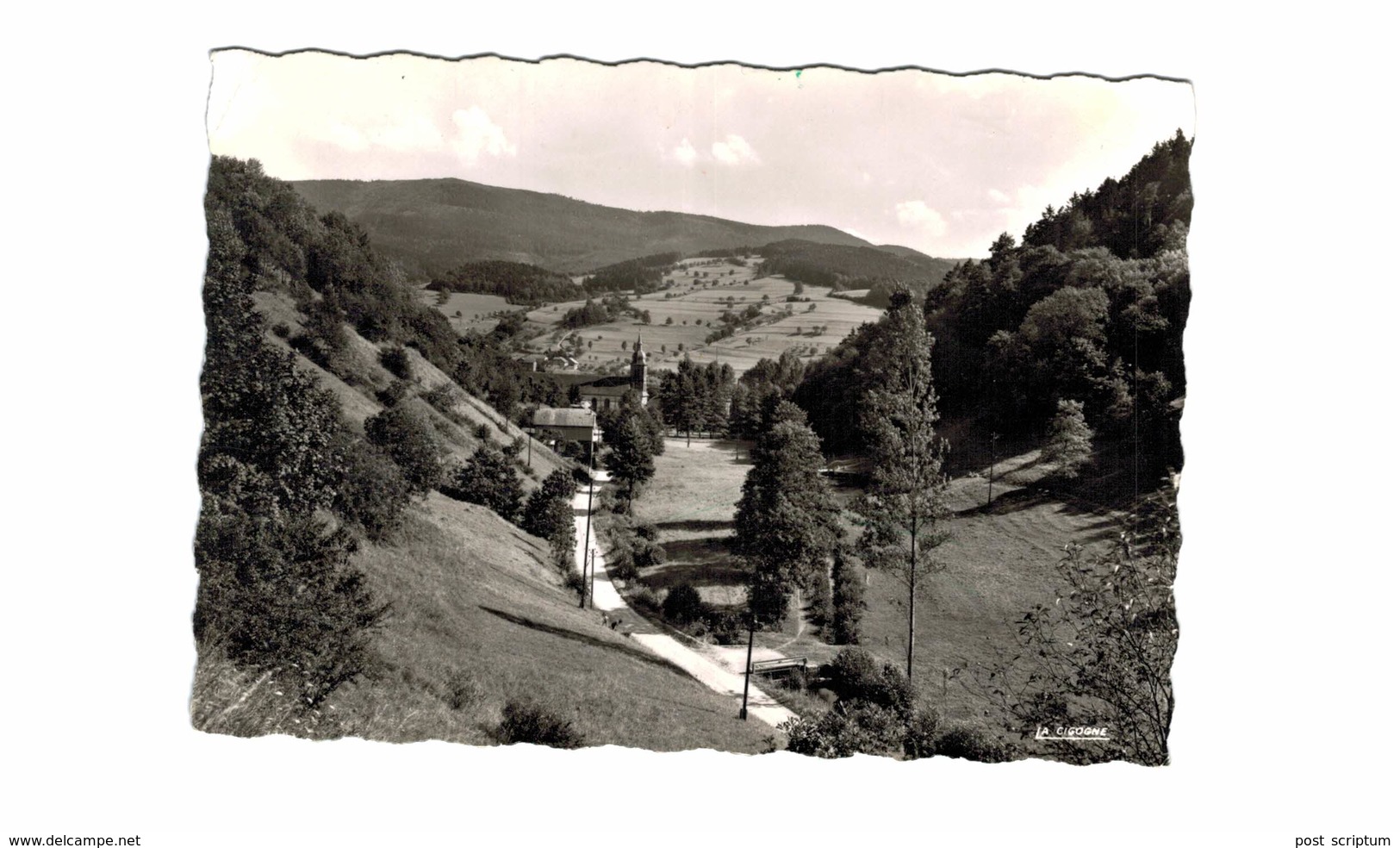 Sainte Croix Aux Mines Vue Sur Le Hury - Sainte-Croix-aux-Mines