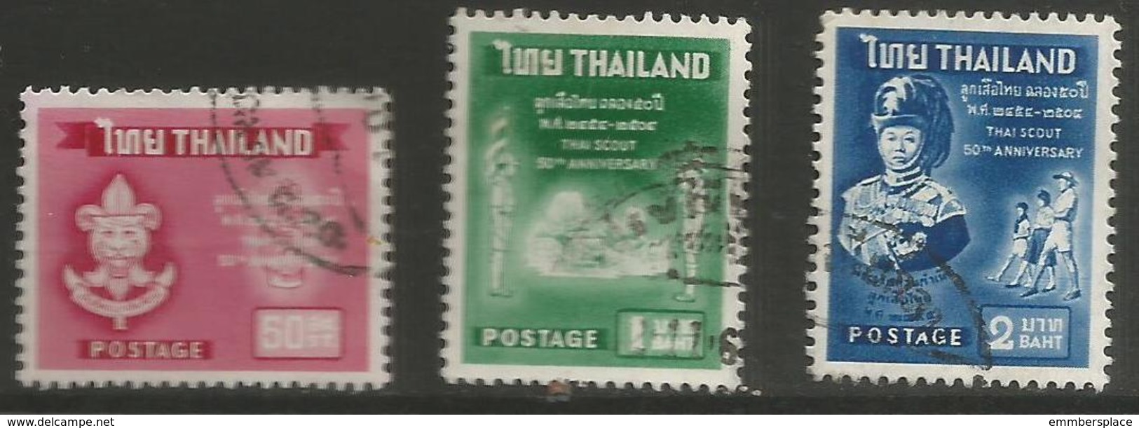 Thailand - 1961 Boy Scouts Used    Sc 370-2 - Thailand