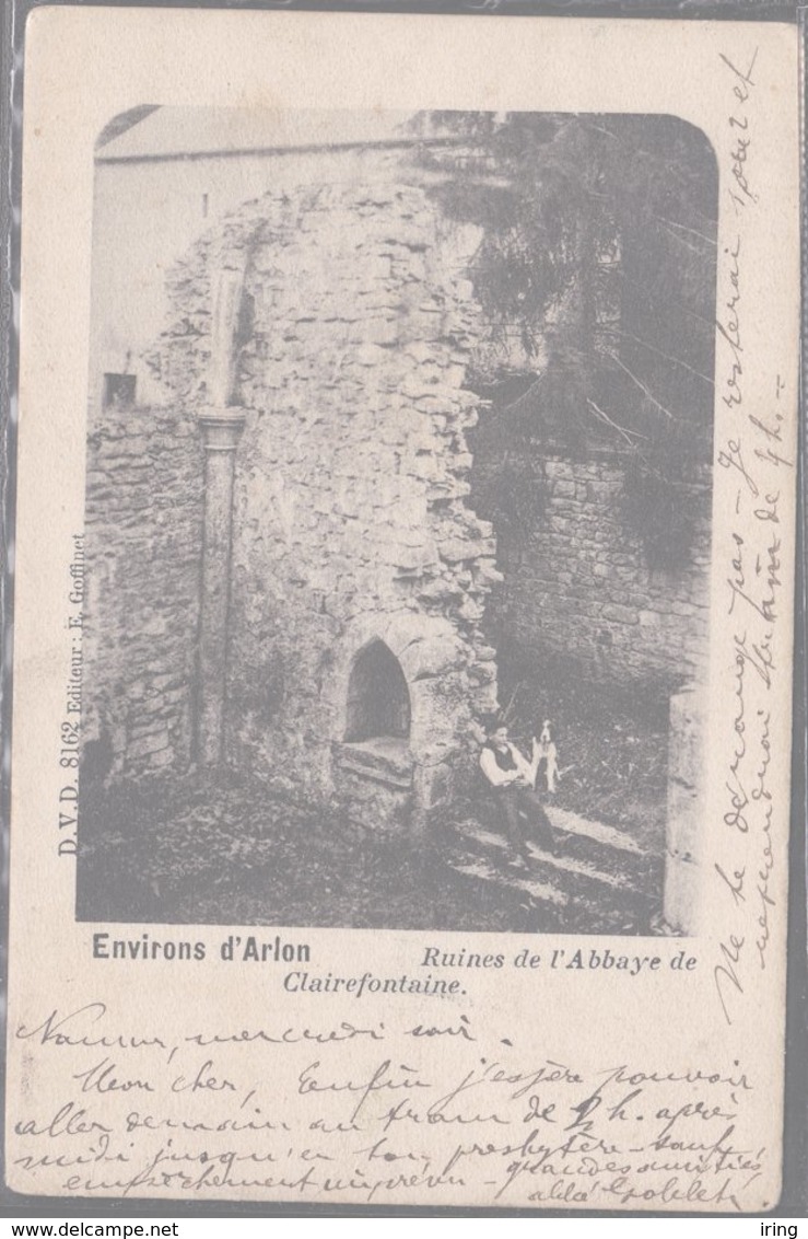 Arlon : Ruines De L'Abbaye De Clairefontaine (1905) - Arlon