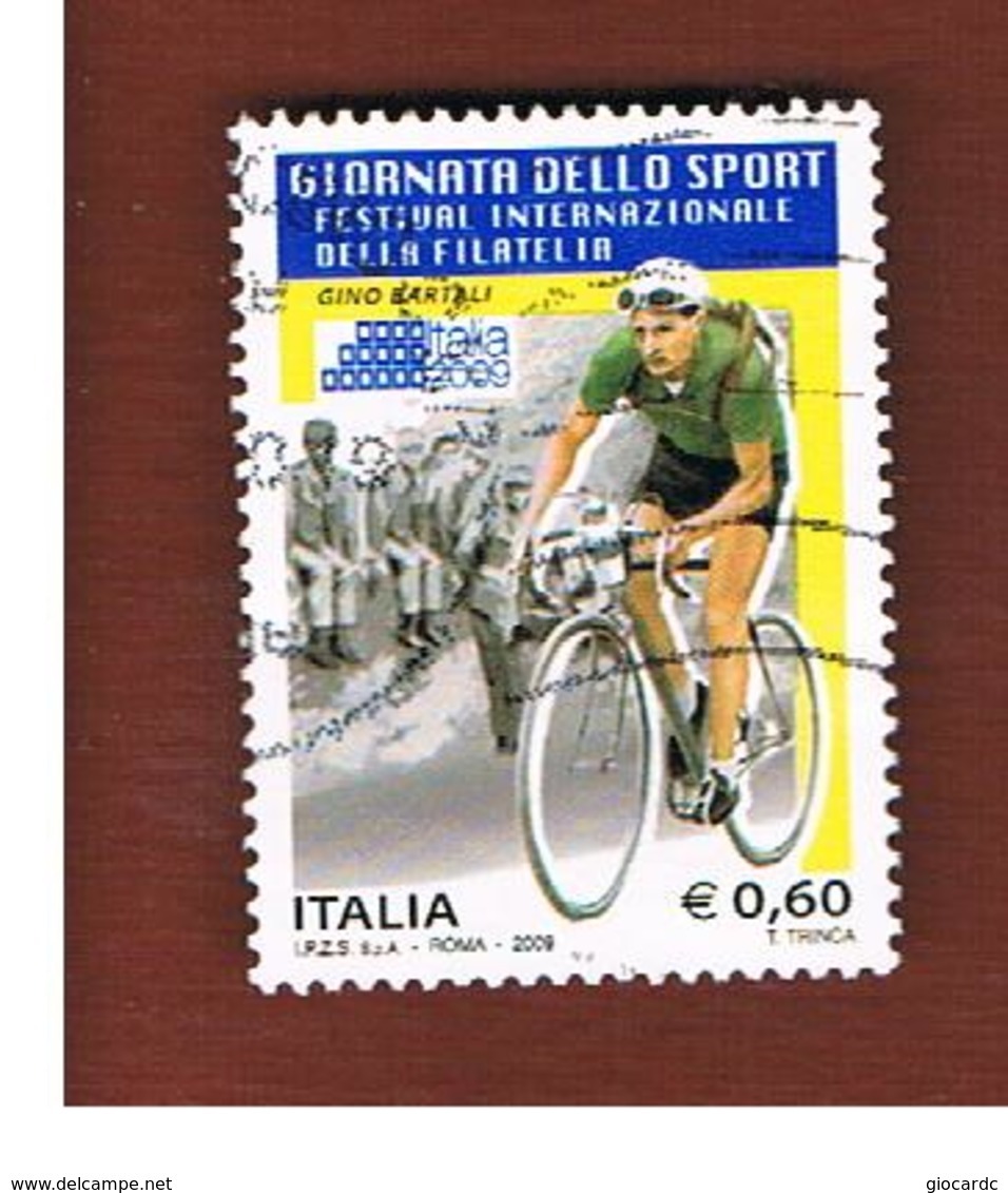 ITALIA REPUBBLICA  -   2009 CICLISMO: GINO BARTALI                        -   USATO  ° - 2001-10: Usati