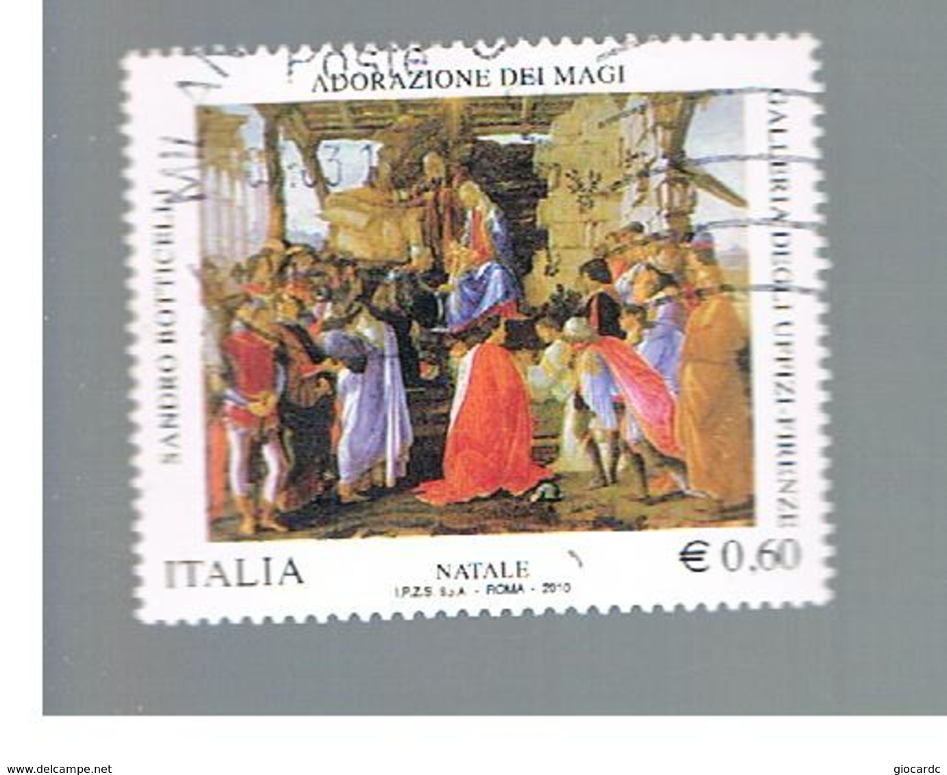 ITALIA REPUBBLICA  -   2010    NATALE                             -   USATO  ° - 2001-10: Used