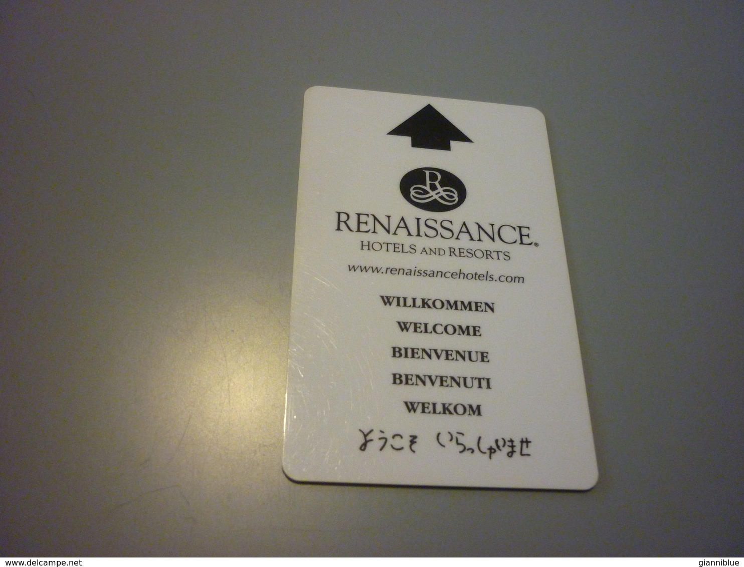 Renaissance International Hotel Room Key Card - Cartes D'hotel