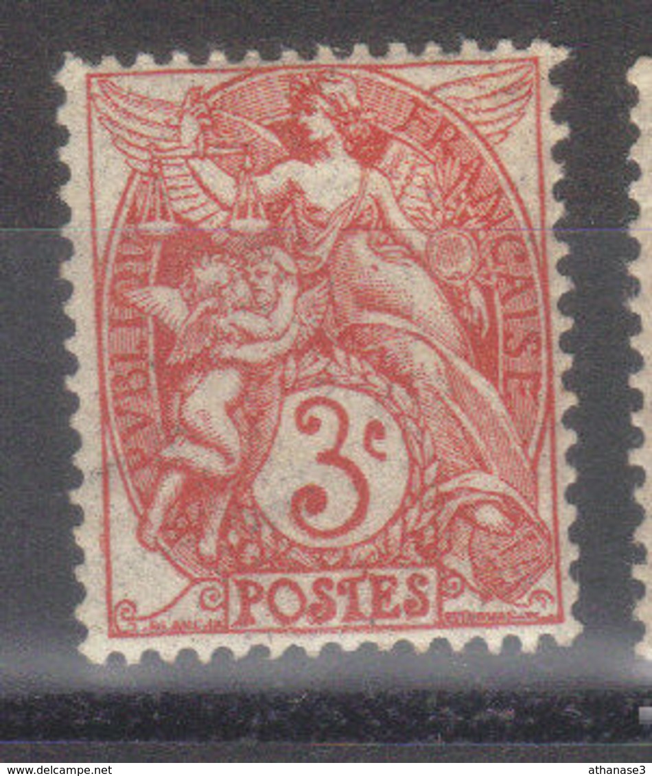 FRANCE   Type Blanc  N° 109 Rouge   Type IB    (1900)  Voir Agrandissement - Neufs