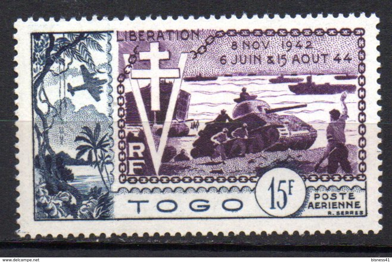 Col10   Togo PA  N° 22  Neuf X MH  Cote :  7,50 Euro Cote 2015 - Unused Stamps