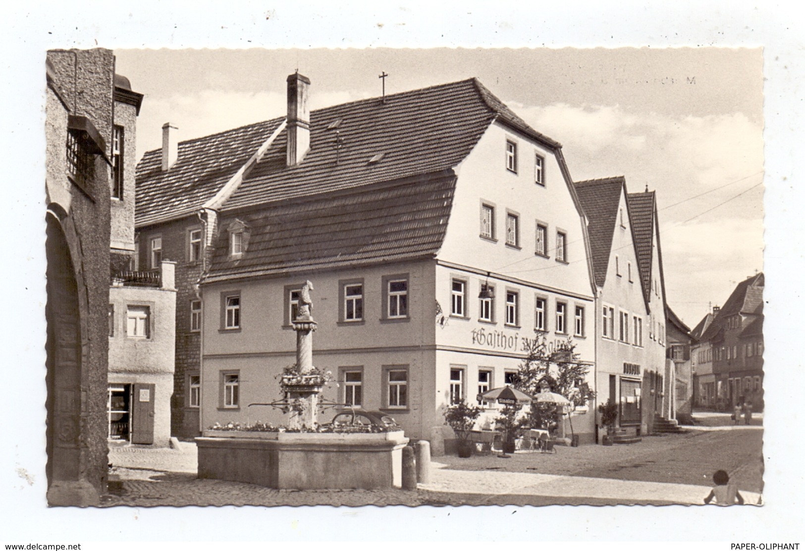 8717 MAINBERNHEIM, Gasthaus "Zum Falken" - Kitzingen