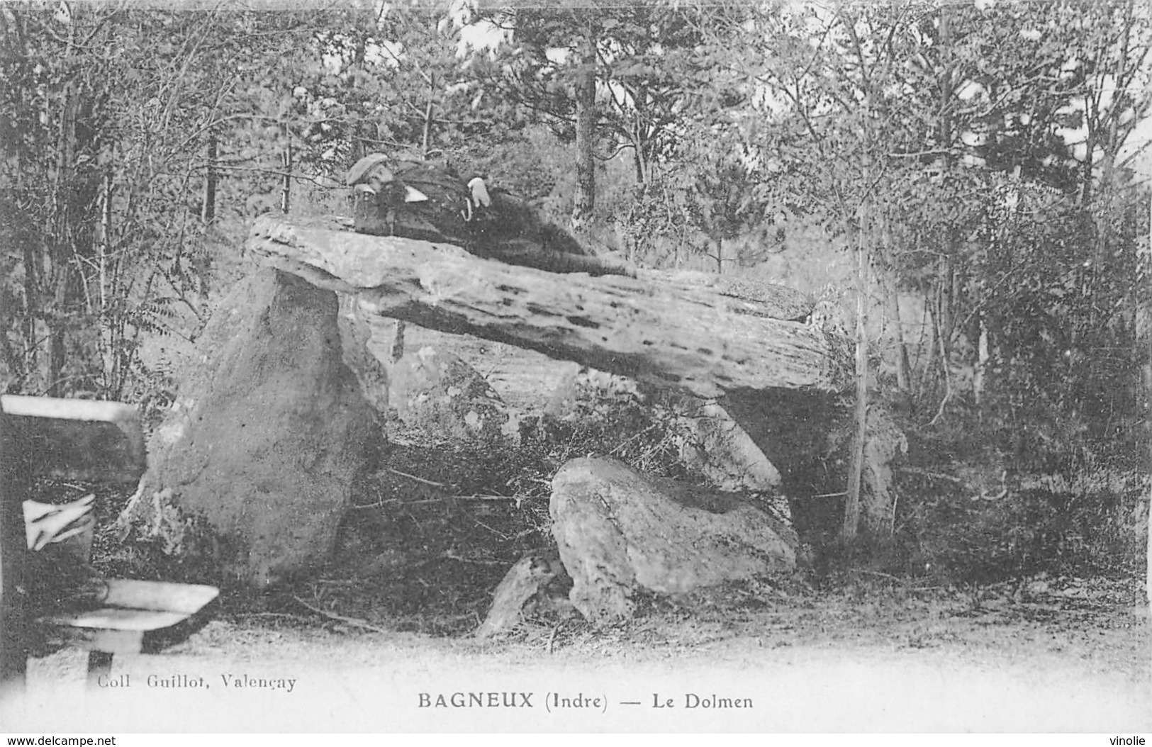 D-18-3921 :  BAGNEUX. LE DOLMEN. MEGALITHE. ARCHEOLOGIE. PREHISTOIRE. - Autres & Non Classés